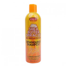 African Pride Shea Butter Miracle Detangling Shampoo 12oz